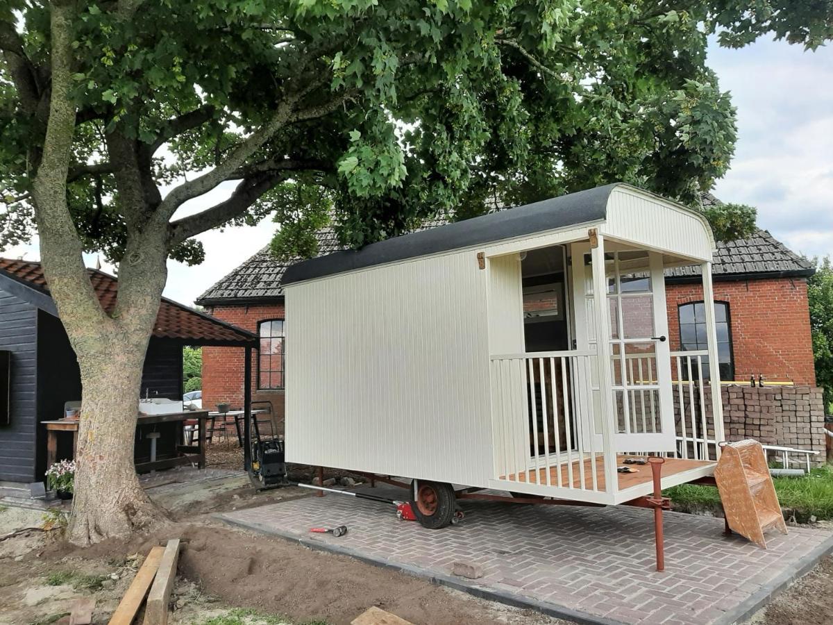 Glamping De Vrije Wind, Tentverhuur Houwerzijl Exterior photo